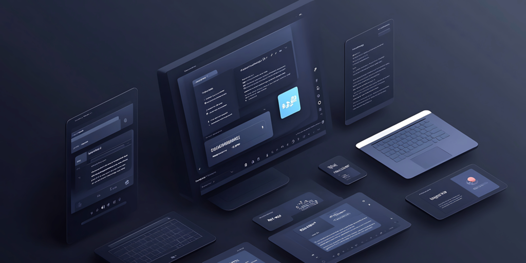 dark mode w projektowaniu stron